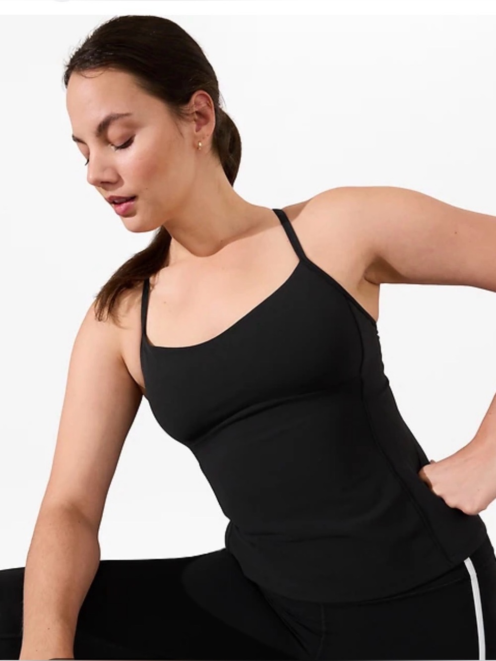 Athleta Vital built in bra tank- L